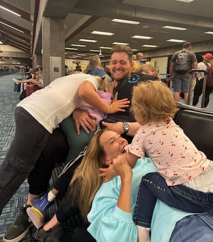 Luisana Lopilato y Michael Bublé tienen cuatro hijos, Noah, Elías, Vida y Cielo (Foto: Instagram @luisanalopilato)