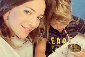 Luisana Lopilato y su hijo Noah