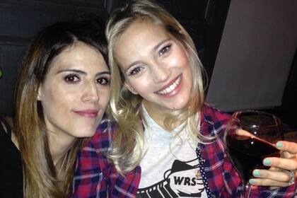 Luisana y Bebe Sanders, muy divertidas en Escocia