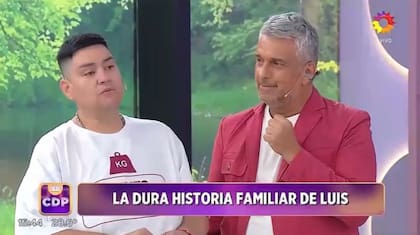 Luisito reveló que tiene leucemia al aire de Cuestión de peso