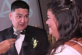 Así fue la fiesta de casamiento de Luisito de Cuestión de peso: “Más vale que acepto”