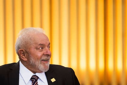 Luiz Inacio Lula da Silva en la cumbre del Mercosur en Rio de Janeiro en en diciembre