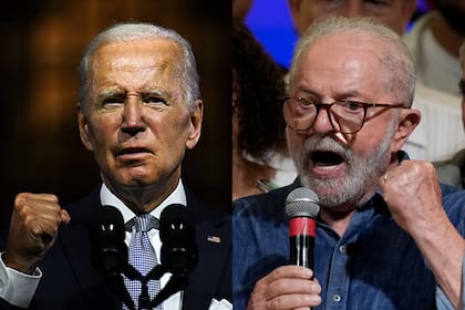 Luiz Inácio Lula da Silva y Joe Biden