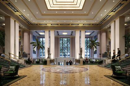 Lujo y sofisticación, así se ve el renovado hotel Waldorf Astoria de Nueva York tras su renovación