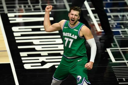 Luka Doncic fue la figura del partido en el que Dallas vapuleó a Los Angeles Clippers