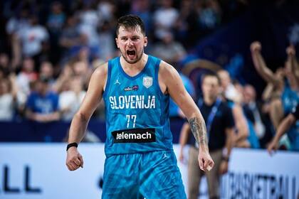 Luka Doncic, la figura de Eslovenia, promedia los 30 puntos por partido y alimenta la ilusión del equipo