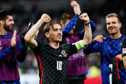 Luka Modric, referente de la selección de Croacia que competirá en el Mundial 2022
