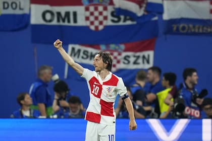 Luka Modric, una de las figuras del partido