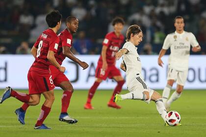 Luka Modric, una de las estrellas de Real Madrid, que jugará la final del Mundial de Clubes.