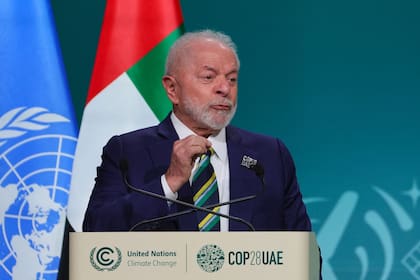 Lula da Silva en la cumbre del clima en Dubai