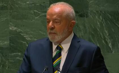 Lula da Silva, en su discurso en la Asamblea General de la ONU