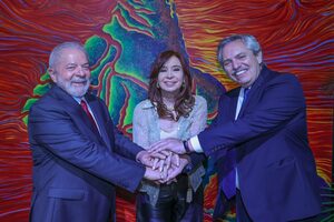Lula Da Silva compartió una foto con Alberto Fernández y Cristina Kirchner: un detalle llamó la atención