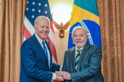 Lula da Silva y Joe Biden