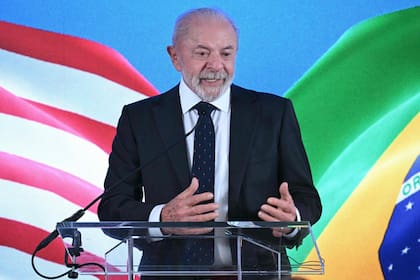 Lula habla en la Embajada de Brasil en Washington tras su reunión con Trump