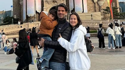Luli Fernández y Cristian Cúneo Libarona tienen un hijo, Indalecio
