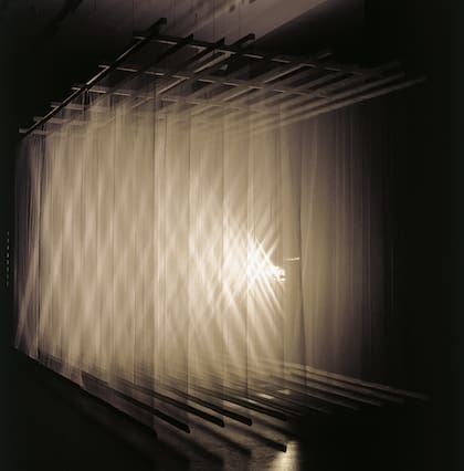 "Lumière visualisée" (1962) se expuso en Malba