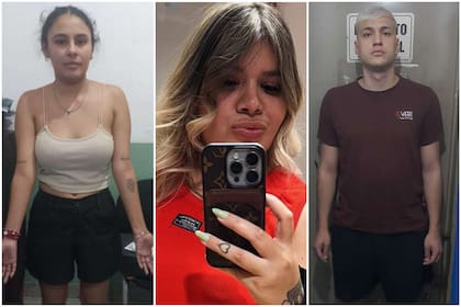 Luna González, Morena Rial y Alan Fernández, parte de la banda acusada de atracar una casa en Villa Adelina, San Isidro