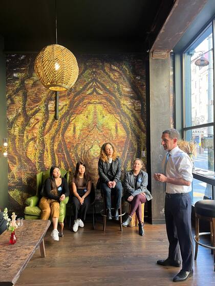 Lurie planteó un gobierno con políticas que sancionen la xenofobia