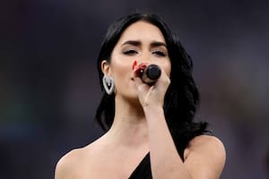 Lali Espósito emocionó a todos con la interpretación del himno argentino en la final del Mundial