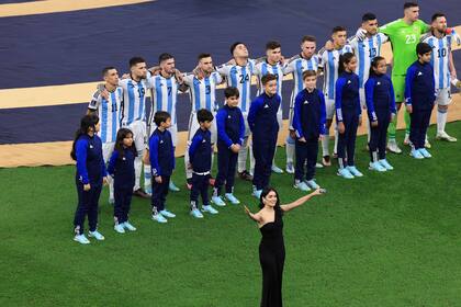 Lali Esposito y el emocionante momento en la final del Mundial