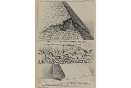 lustración de Charles Piazzi Smyth sobre la pirámide.