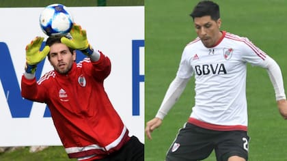 Lux y Pérez, titulares en River para jugar ante Boca