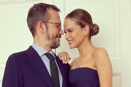 Luz Cipriota junto su marido, el director y guionista David Serrano