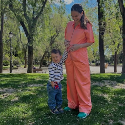 Luz Cipriota, en pareja con David Serrano, ya tenían un hijo llamado Lorenzo