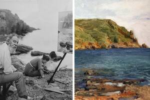 Luz, mar, rocas y acantilados que cautivaron a Joaquín Sorolla