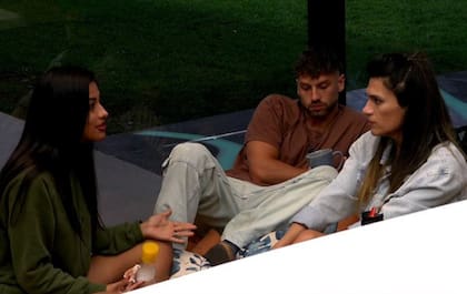 Luz, Tato y Luciana, los integrantes del "tridente"