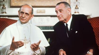Lyndon B. Johnson y su encuentro con el papa Paulo VI