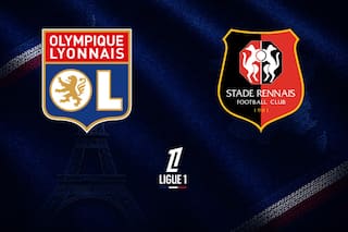 Lyon venció por 4-2 a Rennes, por la Liga de Francia 2025