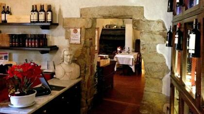 L Albergaccio todavía conserva su ambiente medieval