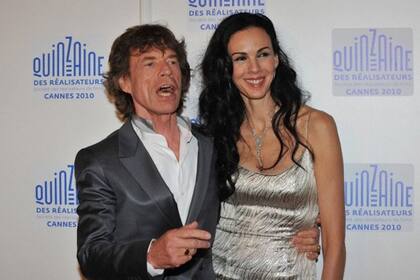 L´Wren Scott y Mick Jagger estuvieron en pareja desde 2001 a 2014, cuando la diseñadora se quitó la vida