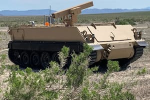 Cómo es el nuevo tanque sin conductor de EE.UU.: se opera como un dron y dispara misiles guiados