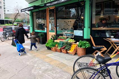 Ma Gretch en el barrio de Palermo.