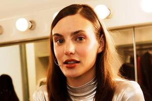 Macarena Achaga mostró cómo se preparó para los Premios Oscar 2024 (Foto: Instagram @macabeso)