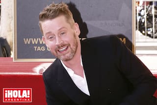 Macaulay Culkin descubrió su estrella en el Paseo de la Fama y hubo un encuentro que emocionó a todos