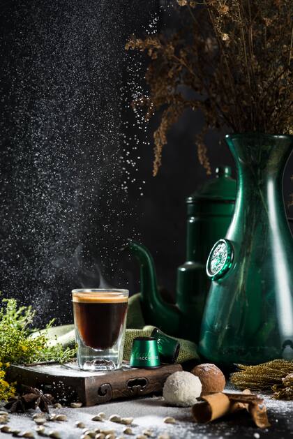 Macchiato ofrece las más diversas variedades de finos granos de café arábigos.