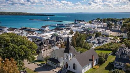 Mackinac es una isla idílica en la que los coches están prohibidos prácticamente desde que se inventaron
