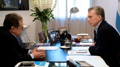 Ramón Puerta, cuando era embajador en España, durante el gobierno de Mauricio Macri