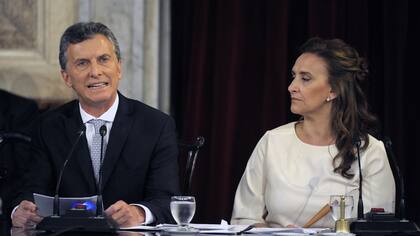 Macri da su primer discurso como presidente