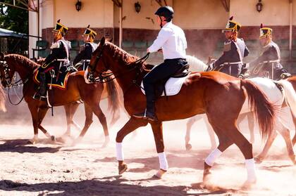 Macri despidió a los granaderos a cuatro días de dejar el poder