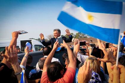 Macri en Arrecifes