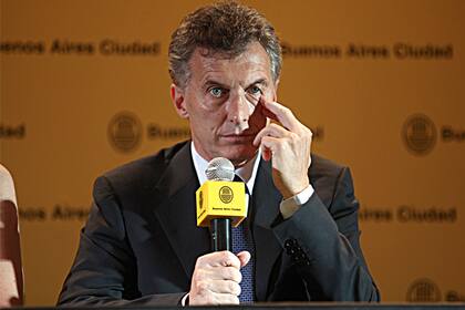 Macri en la conferencia de prensa