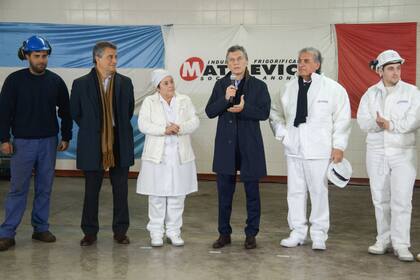 Macri en la inauguración el año pasado