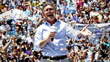 Macri estuvo ayer de campaña en Mataderos, en su regreso a la ciudad