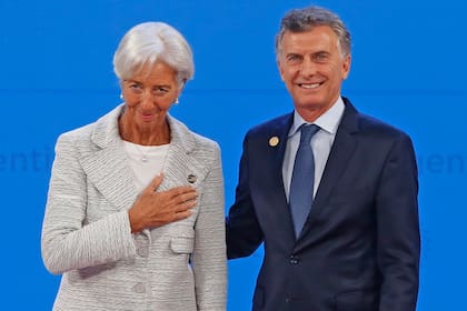 Macri luego de saludar a Lagarde del FMI