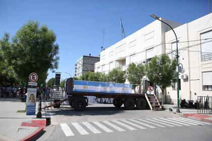 El escenario preparado para que hable Mauricio Macri