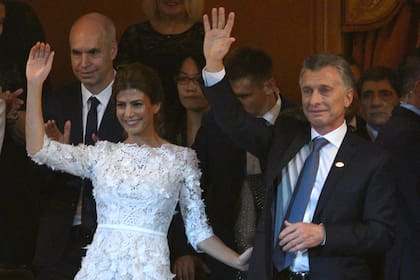 Macri se emocionó al finalizar la Gala en el Colón